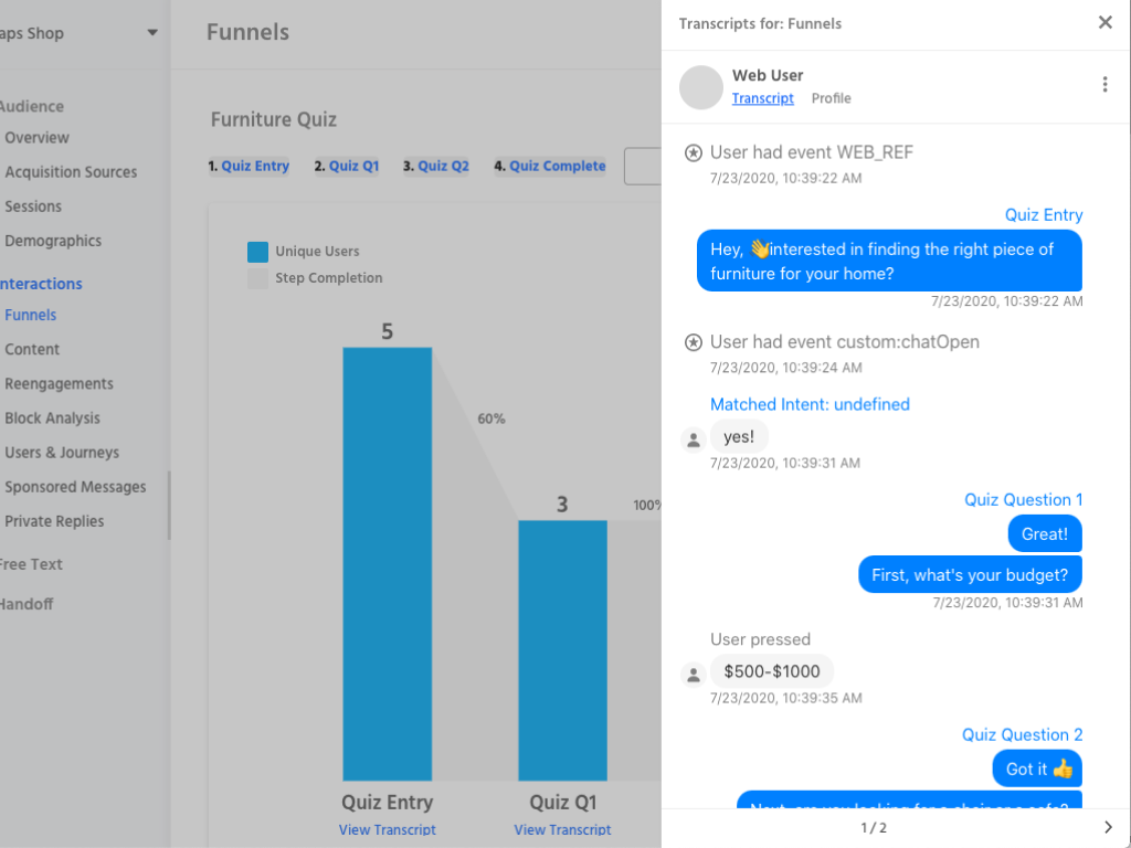 Snaps App Integration with Zendesk Chat